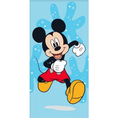 Vesna Dětská osuška Mickey light blue 70 x 140 cm – Sleviste.cz