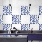 Crearreda Samolepicí dekorace kachličky azulejos3 archy20 x 20 cm – Sleviste.cz