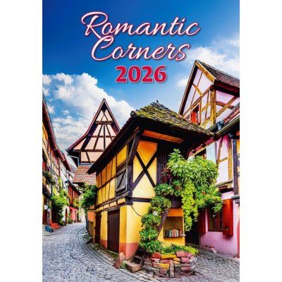 nástěnný Romantic Corners / 52cm x 31,5cm / N147-26 2026 – Zboží Dáma
