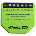 Shelly Dimmer Gen3 - stmívací modul bez nutnosti neutrálního vodiče (WiFi) – Sleviste.cz