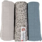 Lodger Swaddler Flower Tribe 70 x 70 cm Silt Green 3 ks – Zboží Dáma