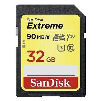 SanDisk Extreme SDHC Video 32 GB V30 SDSDXVE-032G-GNCIN