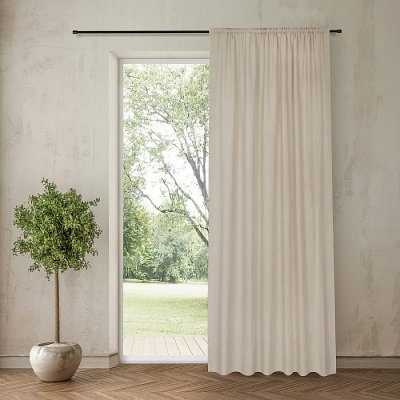 NATURE Gerster závěs BÉŽOVÝ 140 x 270 cm – Hledejceny.cz