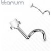 Piercing Šperky4U Push In piercing do nosu titan TIT1184