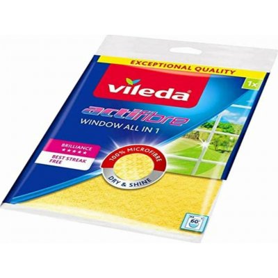 Vileda Actifibre mikrohadřík na okna 1 ks – Zboží Dáma