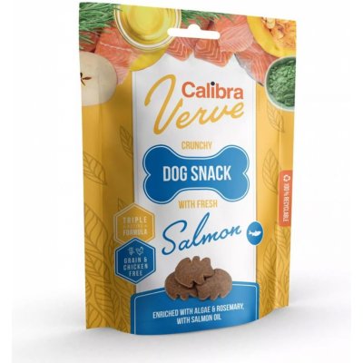 Calibra Dog Verve Crunchy Snack Fresh Salmon 150 g – Zbozi.Blesk.cz