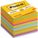Bloček Post-it 76x76 mm, 450 lístků, ultra barvy – Hledejceny.cz