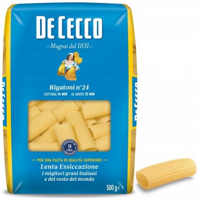 De Cecco Rigatoni No.24 0,5 kg – Zboží Mobilmania
