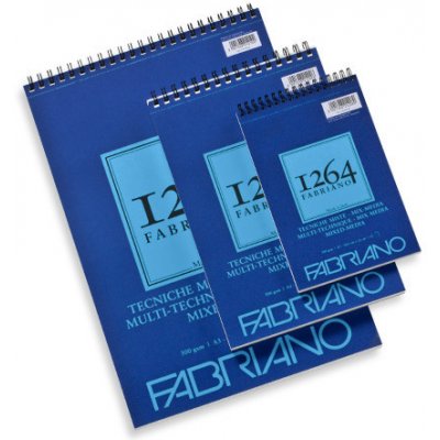 Fabriano 1264 Mix-Media 19100643, A4 300g, 30 listů kroužková vazba – Hledejceny.cz