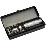 Úderový-rázový šroubovák na povolení šroubů, čtyřhran 1/2", s adaptérem 5/16"a bity, 15 ks GEKO G30252 – Zboží Dáma