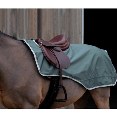 Equithème Deka bederní Tyrex ECO s fleecem nepromokavá green – Zboží Dáma