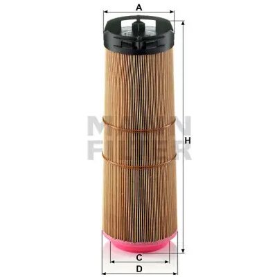 MANN FILTER Vzduchový filtr C 12 133/1 – Hledejceny.cz