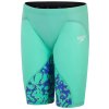 Koupací šortky, boardshorts Speedo Fastskin LZR Ignite Jammer Green Glow/Cobalt Pop