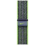Apple Watch 41mm jasně zelený/modrý provlékací sportovní řemínek Nike MTL03ZM/A – Zboží Živě