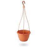 Nohel Garden květináč závěsný AGRO s podmiskou plastový terakota 18 cm – Zbozi.Blesk.cz