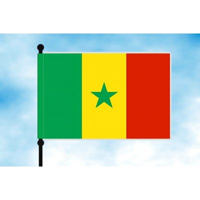 LIBEA, s.r.o. Senegal stolní vlaječka Uchycení: Dutinka (pro nasunutí) – Hledejceny.cz