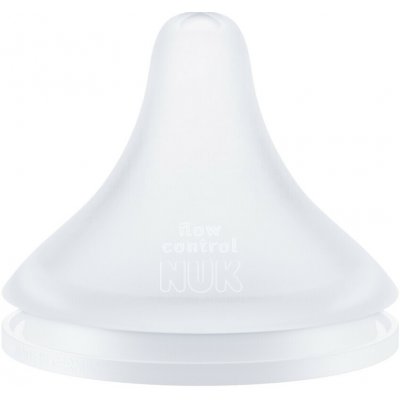 NUK Perfect Match savička velikost FLOW Control 6+m natural 2ks – Sleviste.cz