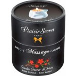 Plaisirs Secrets Candle Red wood 80 ml – Zboží Dáma