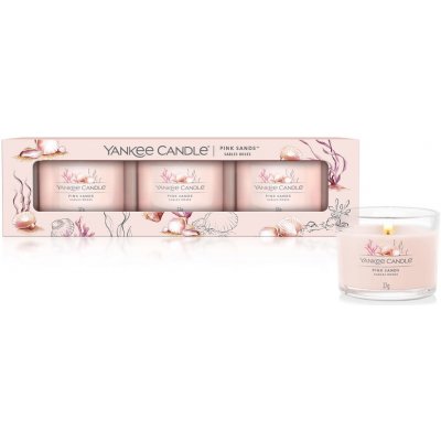 Yankee Candle Pink Sands 3 x 37 g – Zboží Dáma
