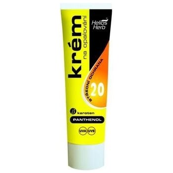 Helios Herb krém na opalování SPF20 100 ml