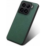 Lenuo TPU leather kryt pro Xiaomi 15 tmavě Green – Zboží Živě