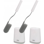 JOSEPH JOSEPH Silikonová nástěnná WC štětka Flex Steel – Zbozi.Blesk.cz