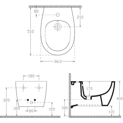 Isvea, SENTIMENTI 10AR41010SV – Zboží Mobilmania