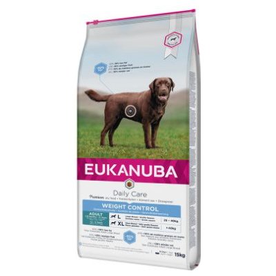 Eukanuba Adult Large Weight Control 2 x 15 kg – Zboží Mobilmania