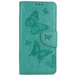 TopQ Samsung A54 5G knížkové Butterfly zelené