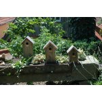 Esschert Design Dřevěná Budka "Best for Birds" antik měděná střecha Sýkora modřinka – Hledejceny.cz