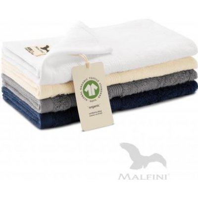 Malfini Organic malý ručník unisex 30 x 50 cm bílá