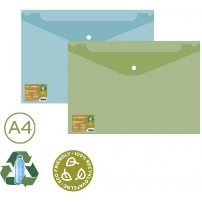 Obal spisový s klopou a drukem A4 ECO mix I255243 – Zboží Živě