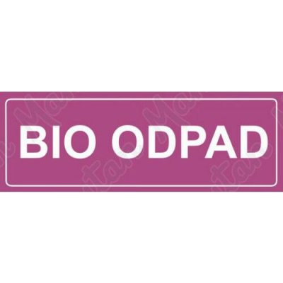 Recyklace bio odpad, plast 290 x 100 x 0,5 mm – Sleviste.cz