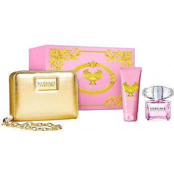 Versace Bright Crystal EDT 90 ml + tělové mléko 100 ml + etue dárková sada