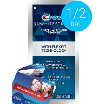 Procter & Gamble 1/2 bal. Crest 3D White Supreme FlexFit 20 ks