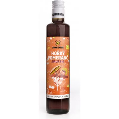 Sonnentor Hořký pomeranč sirup bio 500 ml – Zbozi.Blesk.cz