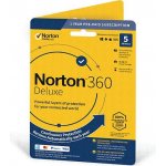 Norton 360 DELUXE 50GB + VPN 1 lic. 5 lic. 12 mes. (21405797) – Zbozi.Blesk.cz