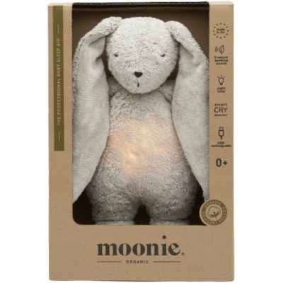 Moonie Usínáček Zajíček 2.0 Organic Grey – Sleviste.cz