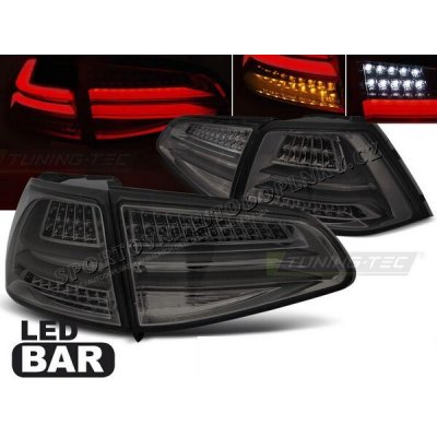 VW Golf 7 2013- zadní lampy smoke LED BAR – Hledejceny.cz