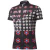 Cyklistický dres Dotout Flower Black dámský