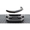 Nárazník Maxton Design spoiler pod přední nárazník ver.2 pro Škoda Kodiaq RS Facelift, černý lesklý plast ABS