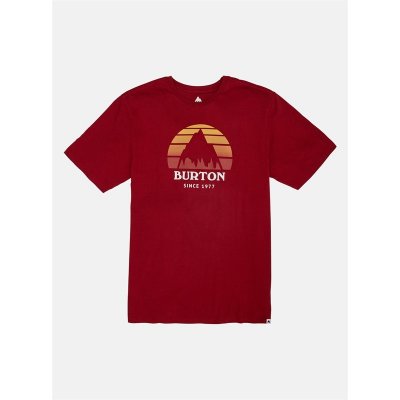 BuRTON triko Underhill Short Sleeve T-Shirt Sun Dried Tomato 601 – Zboží Mobilmania