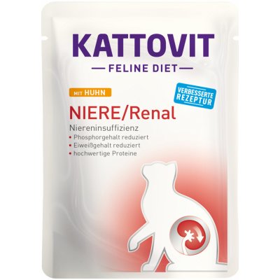 Kattovit Niere Renal kuře 85 g – Zbozi.Blesk.cz