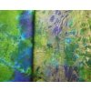 Morušový ruční papír Milano Silk - zelený Velikost: 23x32 cm