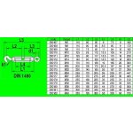 Napínák OKO/HÁK kovaný, pozink M 10 DIN1480RH – Zboží Dáma