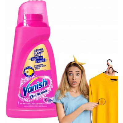 Vanish Oxi Action Liquid odstraňovač skvrn 1 l – HobbyKompas.cz