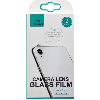 USAMS BH467 tvrzené sklo pro Kameru pro iPhone XR 1ks A1-32814 – Zboží Živě