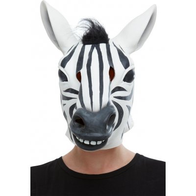 Párty maska zebra – Zboží Mobilmania