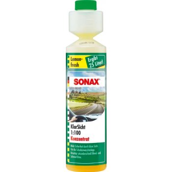 Sonax Letní kapalina do ostřikovačů koncentrát 1:100 citrón 250 ml