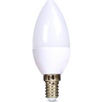 Solight LED žárovka svíčka matná C37 6W, E14, 3000K, 510lm – Hledejceny.cz